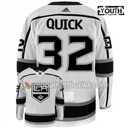 Los Angeles Kings Hockeydrakt JONATHAN QUICK 32 Hvit Adidas Authentic - Barn